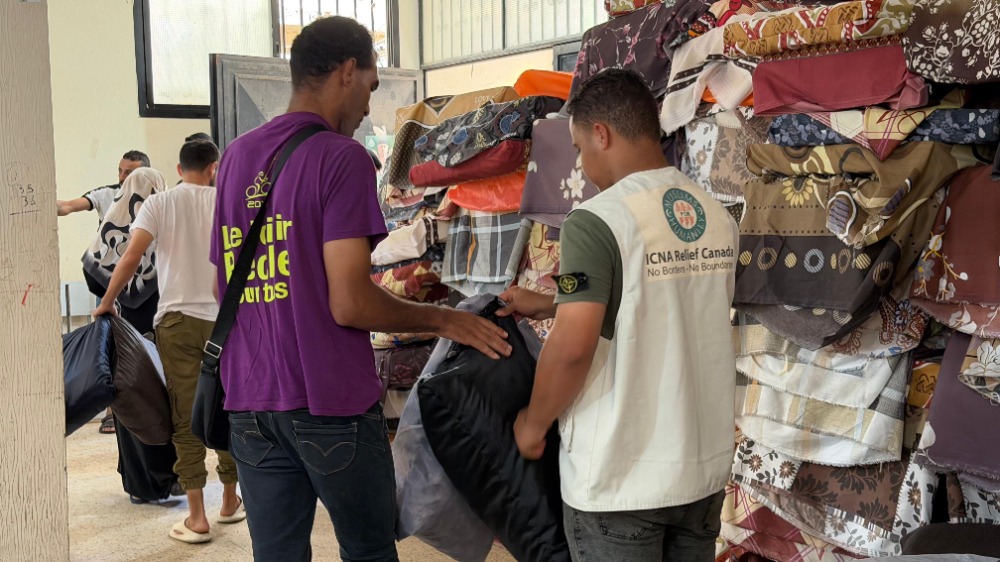 فرش ووسائد ضمن الحزمة الثالثة من مشروعات الاستجابة العاجلة