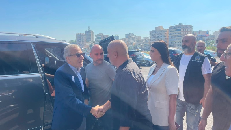 الوزير بساط تفقد مرفأ صيدا: صيدا تحملت وقدمت الكثير وتستحق رؤية اقتصادية متكاملة تعيدها إلى سكة الإنماء
