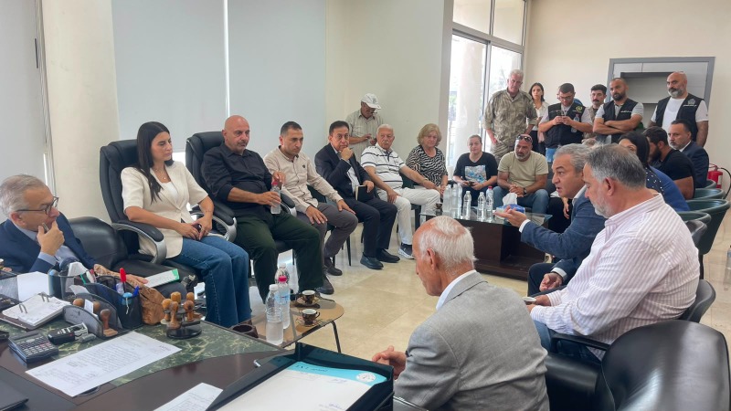 الوزير بساط تفقد مرفأ صيدا: صيدا تحملت وقدمت الكثير وتستحق رؤية اقتصادية متكاملة تعيدها إلى سكة الإنماء