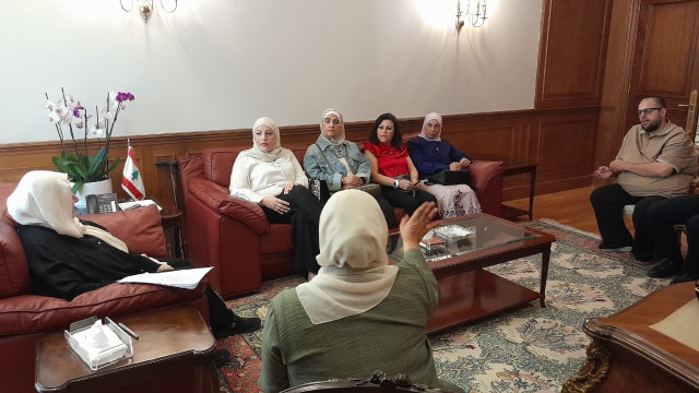 بهية الحريري تتابع أوضاع المدارس الرسمية في صيدا مع وفد من مديريها