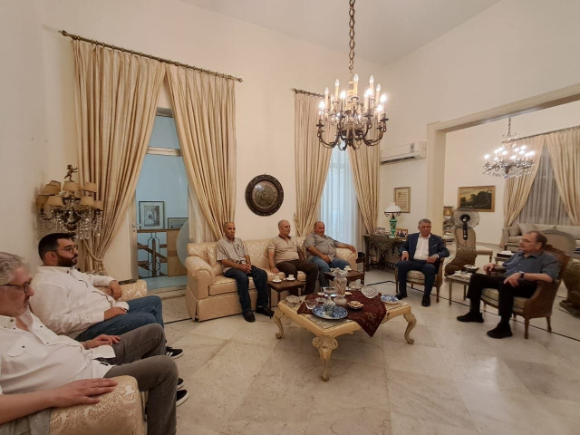 النائب البزري يبحث مع الاتحاد العام لعمال فلسطين الأوضاع الاجتماعية وحقوق الشعب الفلسطيني