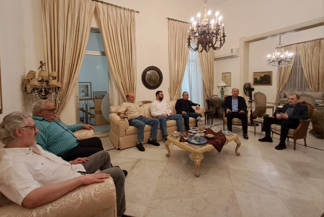 النائب البزري يلتقي وفد الجبهة الديمقراطية ويبحث التطورات الفلسطينية والأوضاع الإنسانية للفلسطينيين في لبنان