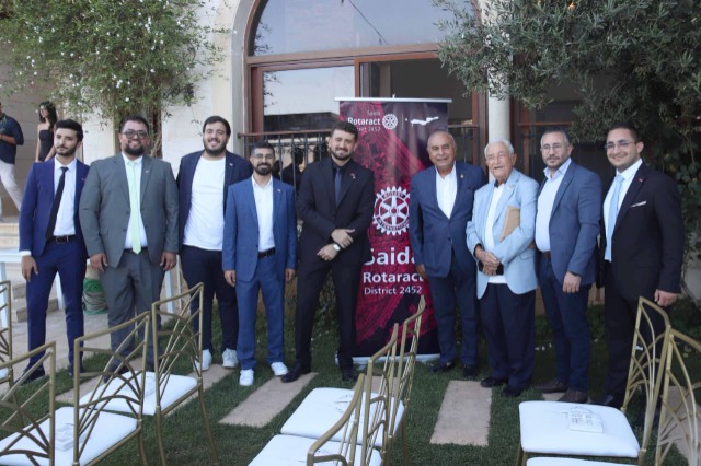 تسليم وتسلم في "روتاراكت صيدا" بين غنوة عزام وحسن حجازي