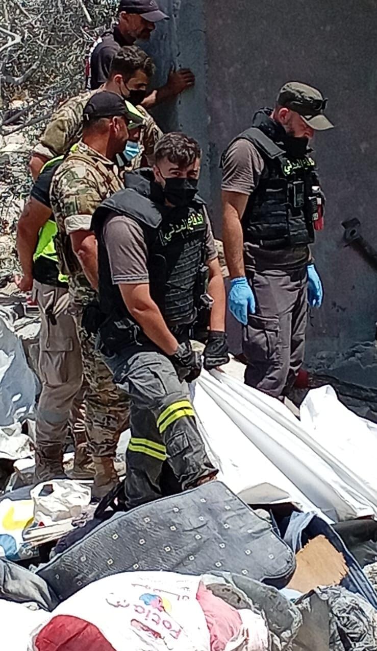 انتشال جثامين 4 شهداء في زوطر الغربية