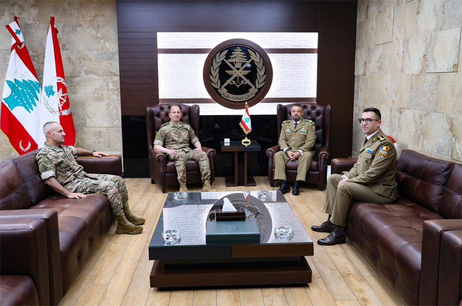 قائد الجيش يبحث مع أرنو الأوضاع في لبنان ومرحلة ما بعد "اليونيفيل"