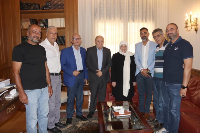 بهية الحريري والأسمر يبحثان أوضاع الجنوب والأزمات المعيشية ودعم صمود الأهالي