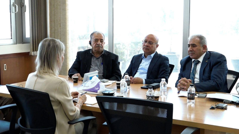 د. أبو هولي والسفير الاسعد يبحثان مع مديرة عمليات "الأونروا" في لبنان الأزمة المالية وأوضاع اللاجئين