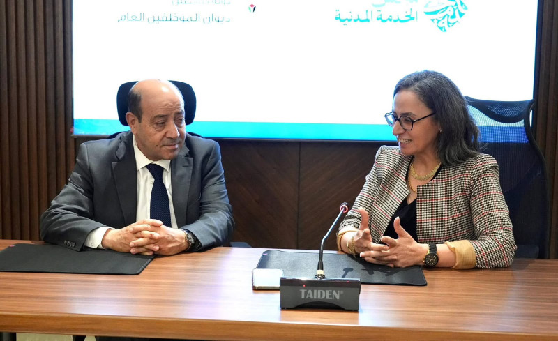 أبو زيد يبحث مع رئيسة مجلس الخدمة المدنية اللبناني سبل تعزيز التعاون