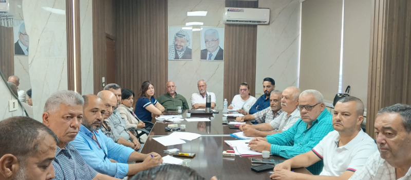 اللجنة الفنية لانتخابات المجلس الوطني الفلسطيني تعقد اجتماعًا مع الاتحادات الشعبية في لبنان