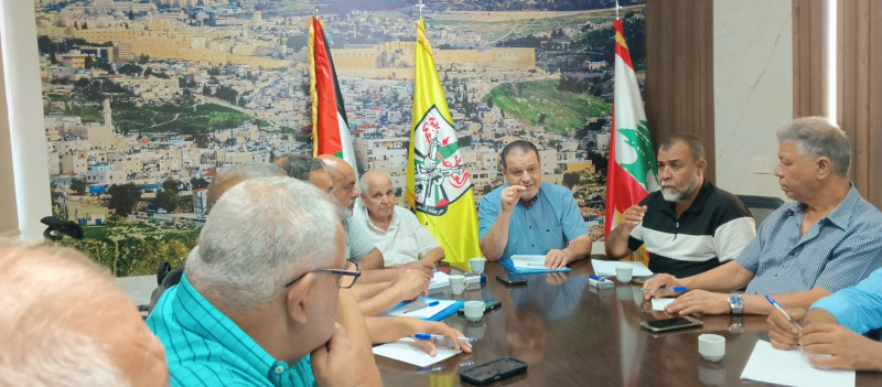 اللجنة الفنية لانتخابات المجلس الوطني الفلسطيني تعقد اجتماعًا مع الاتحادات الشعبية في لبنان