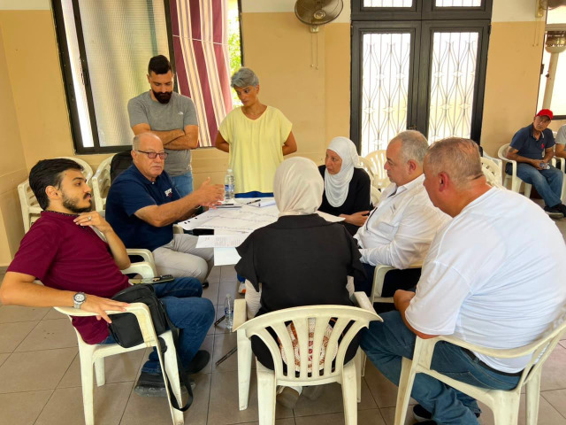 جلسة نقاش وأنشطة مجتمعية في منطقة التعمير لتعزيز الشراكة ودعم استدامة العمل المجتمعي