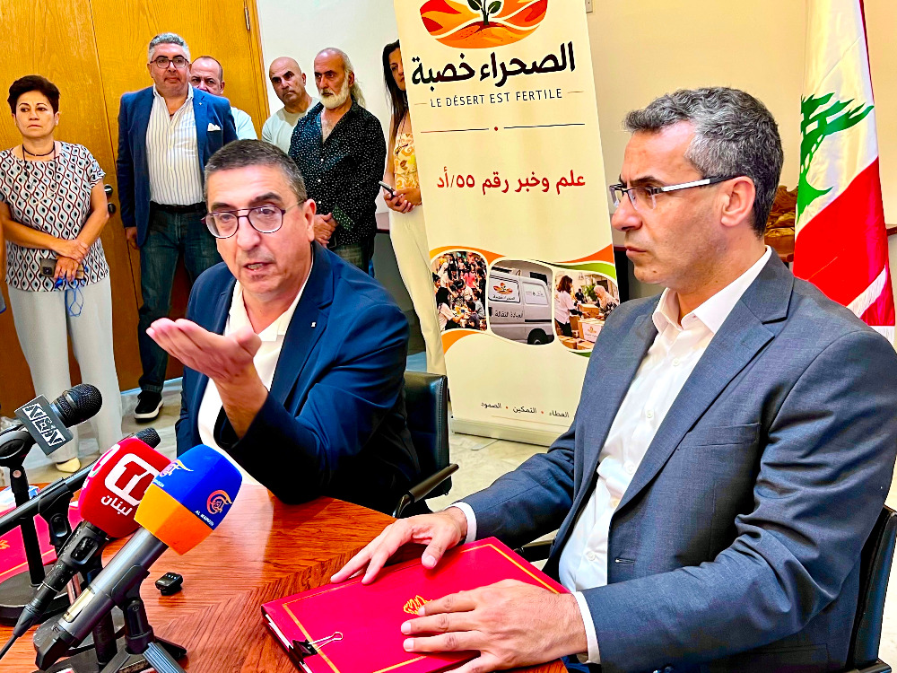 "الصحراء خصبة" ووزارة الزراعة نحو شراكة جديدة لدعم المزارعين وتعزيز التنمية الزراعية