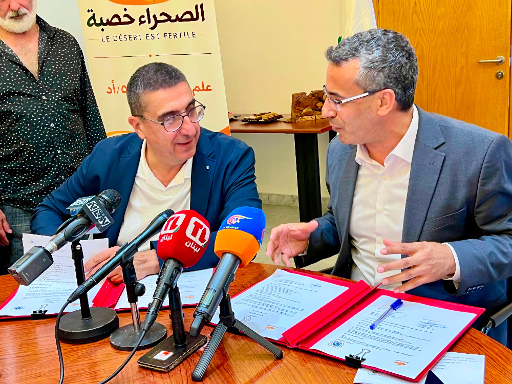 "الصحراء خصبة" ووزارة الزراعة نحو شراكة جديدة لدعم المزارعين وتعزيز التنمية الزراعية