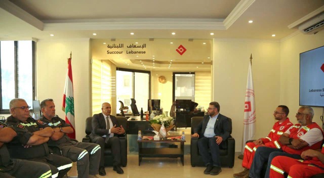 العميد خريش في "جمعية الإسعاف اللبنانية" بطرابلس لتعزيز التنسيق في الطوارئ