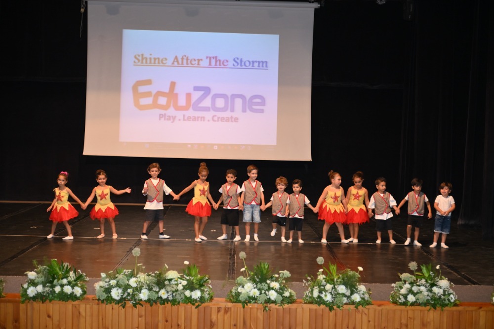 مركز "EDUZONE" بإدارة نورا نقوزي يختتم في ثانوية رفيق الحريري  دورته الصيفية الثامنة "إشراقة بعد العاصفة " بمشاركة 100 طفل