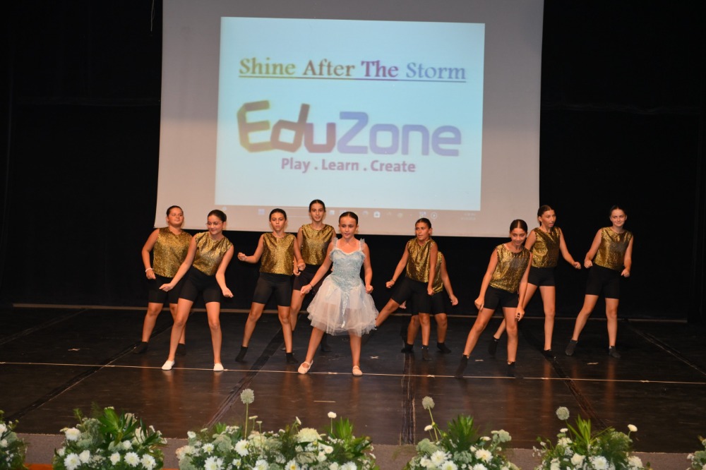مركز "EDUZONE" بإدارة نورا نقوزي يختتم في ثانوية رفيق الحريري  دورته الصيفية الثامنة "إشراقة بعد العاصفة " بمشاركة 100 طفل