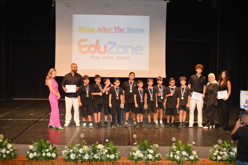 مركز "EDUZONE" بإدارة نورا نقوزي يختتم في ثانوية رفيق الحريري  دورته الصيفية الثامنة "إشراقة بعد العاصفة " بمشاركة 100 طفل