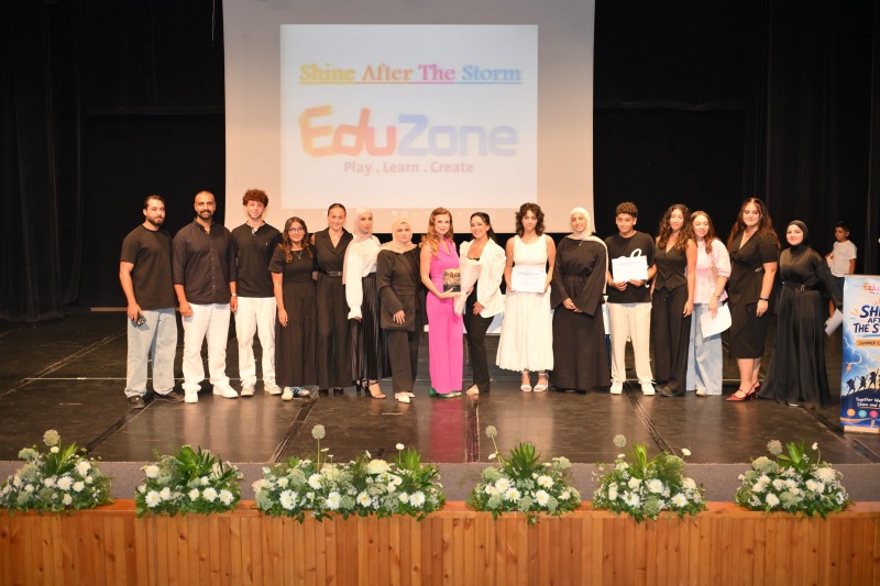 مركز "EDUZONE" بإدارة نورا نقوزي يختتم في ثانوية رفيق الحريري  دورته الصيفية الثامنة "إشراقة بعد العاصفة " بمشاركة 100 طفل