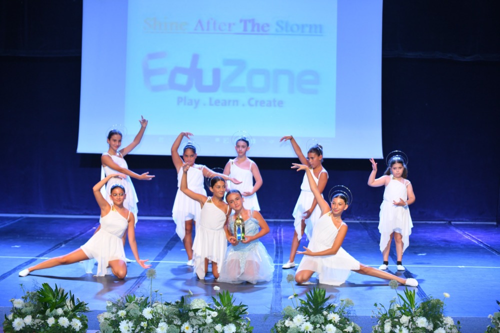 مركز "EDUZONE" بإدارة نورا نقوزي يختتم في ثانوية رفيق الحريري  دورته الصيفية الثامنة "إشراقة بعد العاصفة " بمشاركة 100 طفل