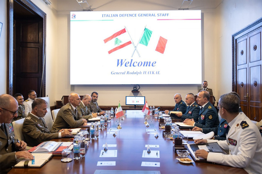العماد هيكل يختتم زيارة رسمية إلى إيطاليا.. دعم للجيش وبحث مرحلة ما بعد "اليونيفيل"
