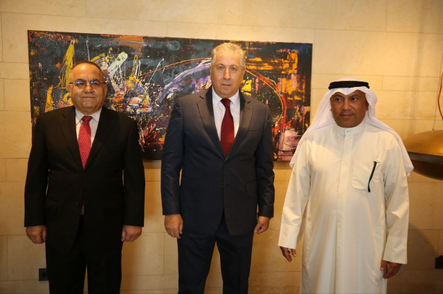 علي العبدالله يكرم العميد موسى كرنيب بحضور حشد دبلوماسي