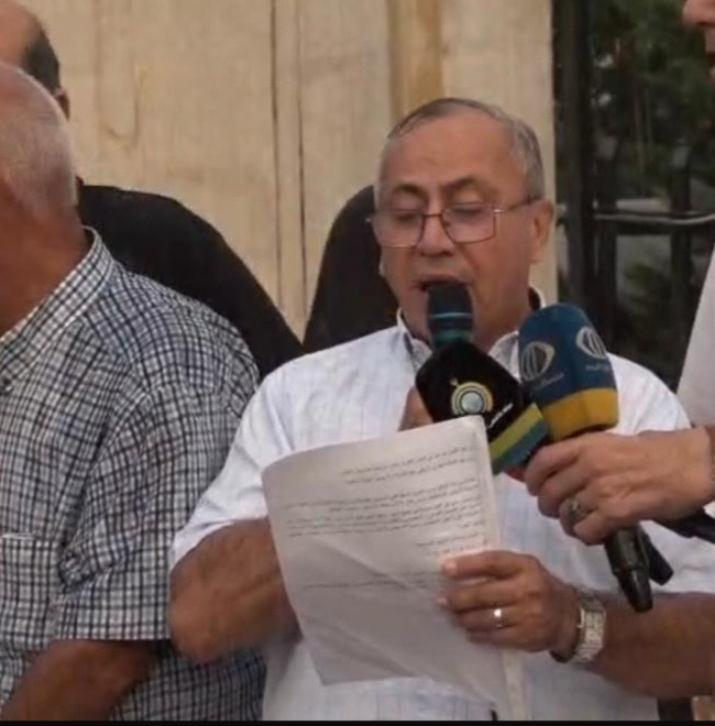 "العيش بكرامة لا يعني التوطين"... اعتصام فلسطيني في صيدا بدعوة من التجمع الديمقراطي للمهنيين للمطالبة بالحقوق الإنسانية والاجتماعية