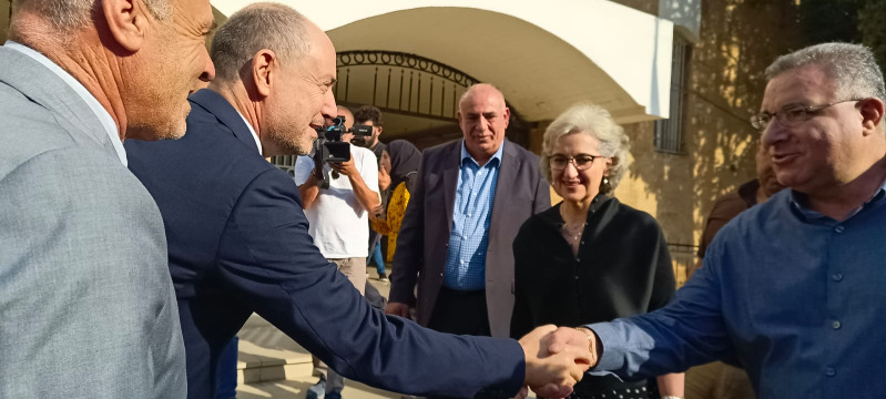 وصول وزيرة التربية إلى سرايا صيدا