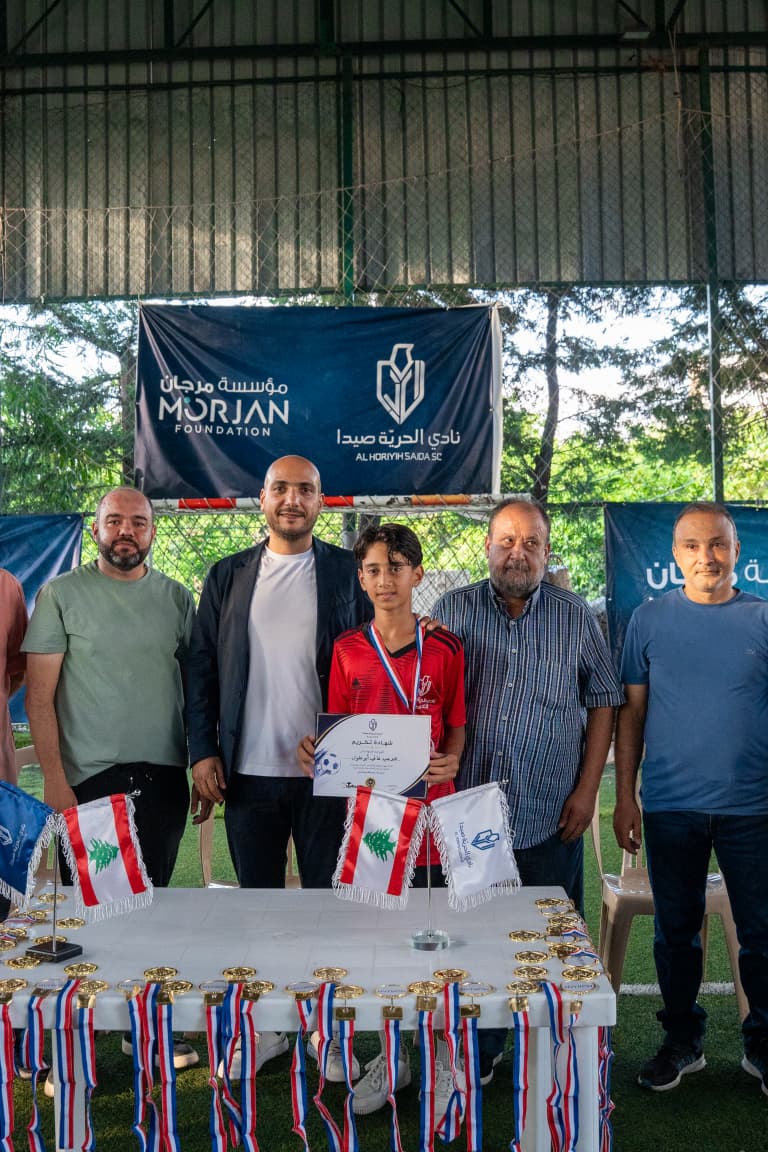 مرجان يكرّم أبطال أكاديمية نادي الحرية: "هيدي البداية... ونحنا مكمّلين"