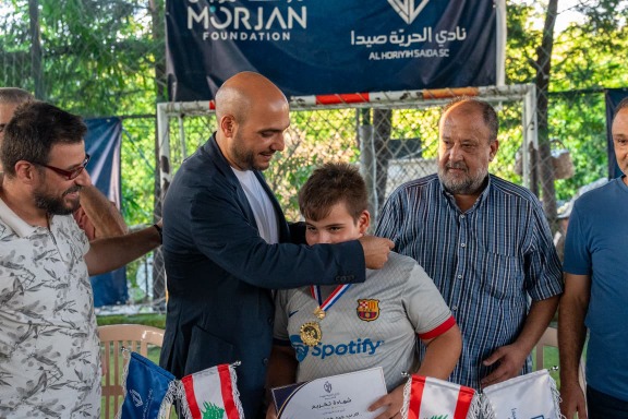 مرجان يكرّم أبطال أكاديمية نادي الحرية: "هيدي البداية... ونحنا مكمّلين"