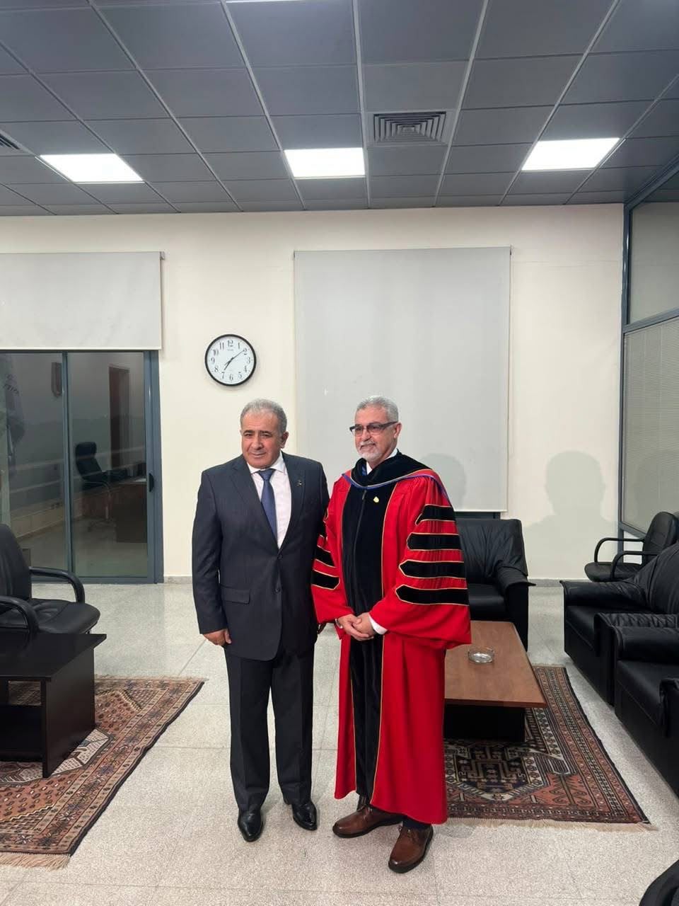 السفير الاسعد يشارك في احتفال تخرج طلبة جامعة بيروت العربية