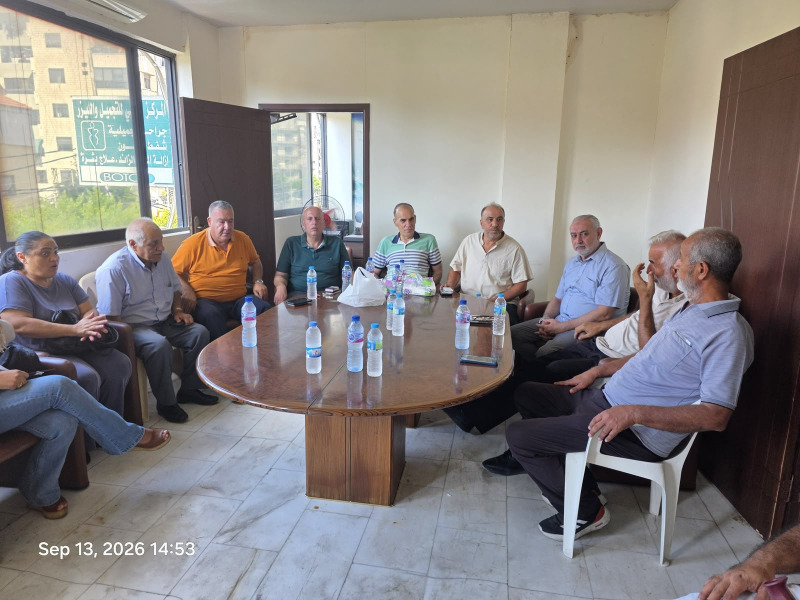 لقاء رياضي لأندية صيدا وصور مع الوزير القدومي لبحث واقع الرياضة الفلسطينية