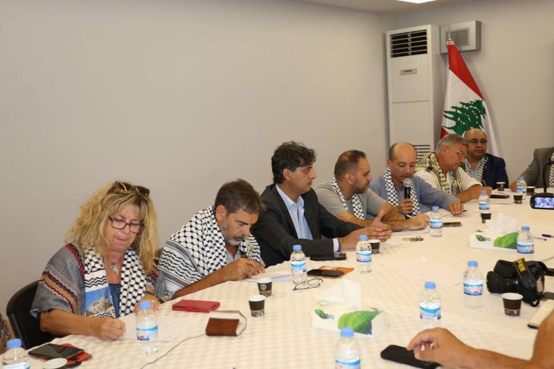 السفير الاسعد يستقبل لجنة كي لا ننسى صبرا وشاتيلا