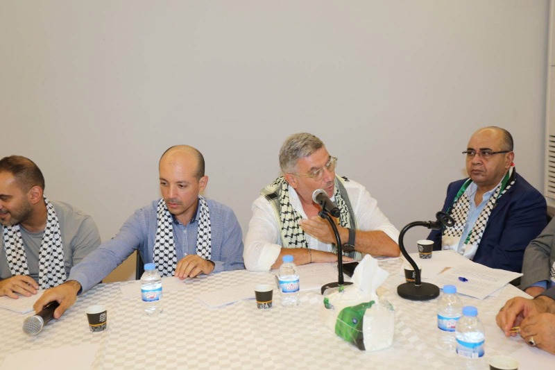 السفير الاسعد يستقبل لجنة كي لا ننسى صبرا وشاتيلا