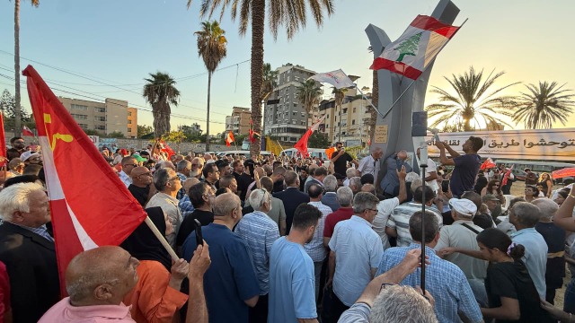 التنظيم الشعبي الناصري والحزب الشيوعي اللبناني يحييان في صيدا الذكرى 44 انطلاقة جبهة المقاومة الوطنية اللبنانية