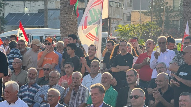 التنظيم الشعبي الناصري والحزب الشيوعي اللبناني يحييان في صيدا الذكرى 44 انطلاقة جبهة المقاومة الوطنية اللبنانية