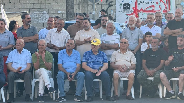 التنظيم الشعبي الناصري والحزب الشيوعي اللبناني يحييان في صيدا الذكرى 44 انطلاقة جبهة المقاومة الوطنية اللبنانية