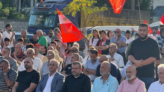 التنظيم الشعبي الناصري والحزب الشيوعي اللبناني يحييان في صيدا الذكرى 44 انطلاقة جبهة المقاومة الوطنية اللبنانية