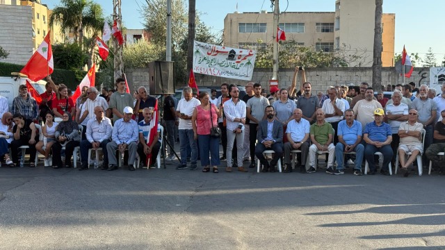 التنظيم الشعبي الناصري والحزب الشيوعي اللبناني يحييان في صيدا الذكرى 44 انطلاقة جبهة المقاومة الوطنية اللبنانية