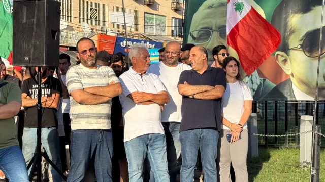 التنظيم الشعبي الناصري والحزب الشيوعي اللبناني يحييان في صيدا الذكرى 44 انطلاقة جبهة المقاومة الوطنية اللبنانية