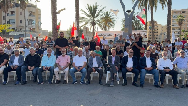 التنظيم الشعبي الناصري والحزب الشيوعي اللبناني يحييان في صيدا الذكرى 44 انطلاقة جبهة المقاومة الوطنية اللبنانية
