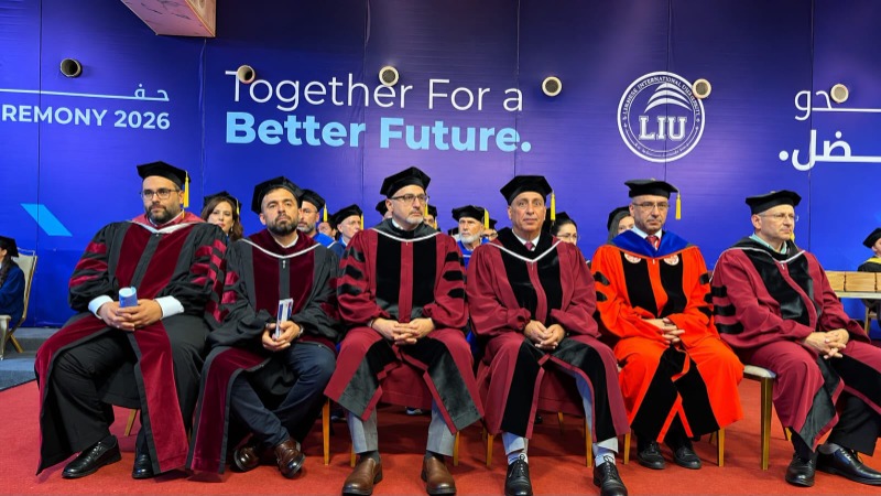 الجامعة اللبنانية الدولية LIU فرع صيدا تحتفل بتخريج طلابها للعام 2026 برعاية النائب حسن مراد