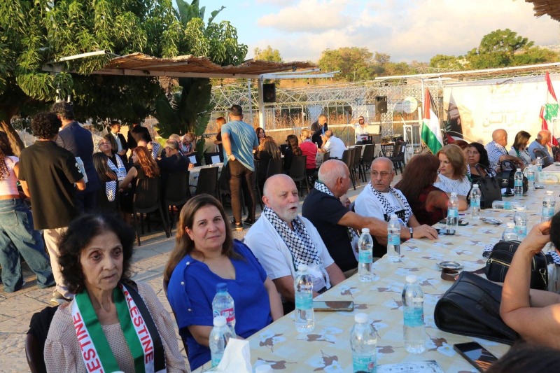 برعاية سفارة فلسطين وبلدية الضبيه: احتفال تكريمي لكبار السن بمناسبة عيد الصليب