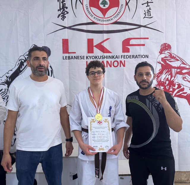 نادي Move Sporting Center يحصد المراكز الأولى في بطولة محافظتي الجنوب والنبطية للكيوشنكاي