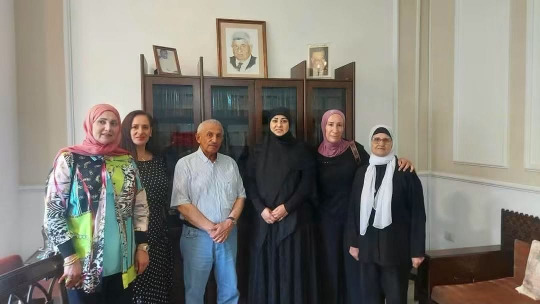 وفد من مجموعة أبناء البلد (النبطية) يقوم بزيارة شكر وتقدير للنائب أسامة سعد