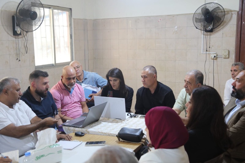 شؤون اللاجئين تعقد الاجتماع الأول للجنة الفنية لتحسين خدمات المياه والصرف الصحي في المخيمات الفلسطينية - لبنان