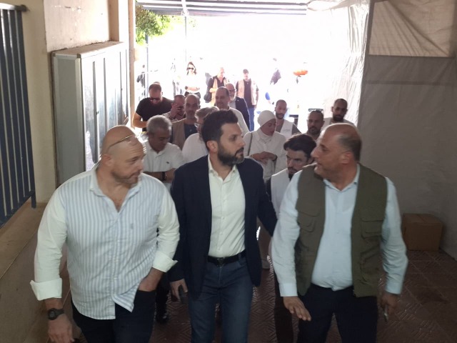 وفد دبلوماسي أوروبي يزور صيدا للاطلاع على الجهود الإغاثية في «ثانوية الزعتري» وبلديتها تؤكد أهمية استمرار الدعم
