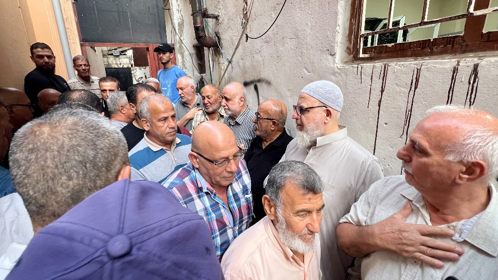 ذكرى ثالث المرحوم نورالدين سامي زعيتر في مخيم عين الحلوة بحضور حشد من الفاعليات