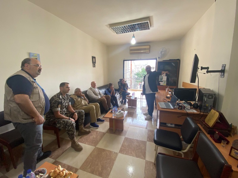 وفد رفيع المستوى من منظمة الفاو يتفقد الأضرار الزراعية في محافظة النبطية
