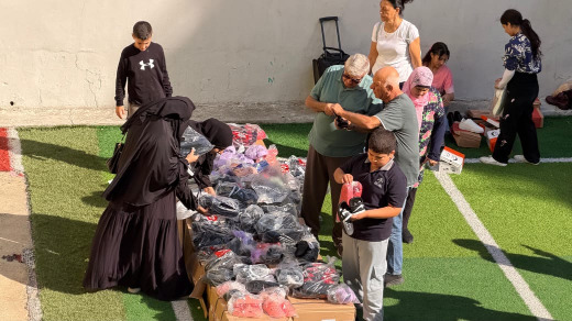 إقبال واسع على معرض التعاون الخيري في صيدا
