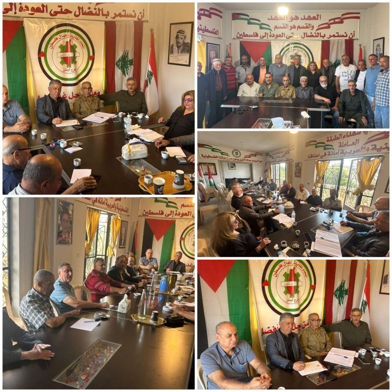 غسان بقاعي أميناً لسر الاتحاد العام لعمال فلسطين - فرع لبنان لولاية جديدة